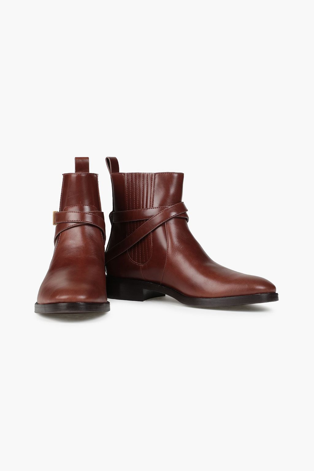 TORY BURCH Chelsea leather ankle boots | Sale up to 70% off | THE OUTNET