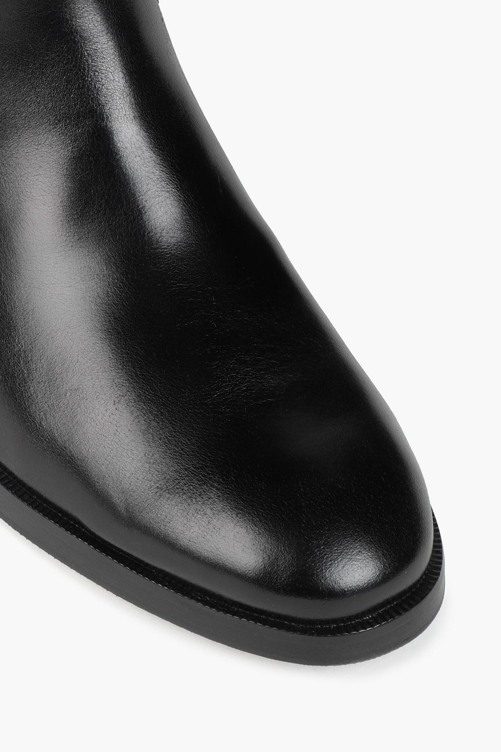 TORY BURCH Chelsea leather ankle boots