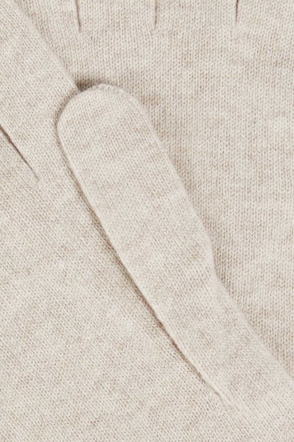 BRUNELLO CUCINELLI Bead-embellished cashmere gloves