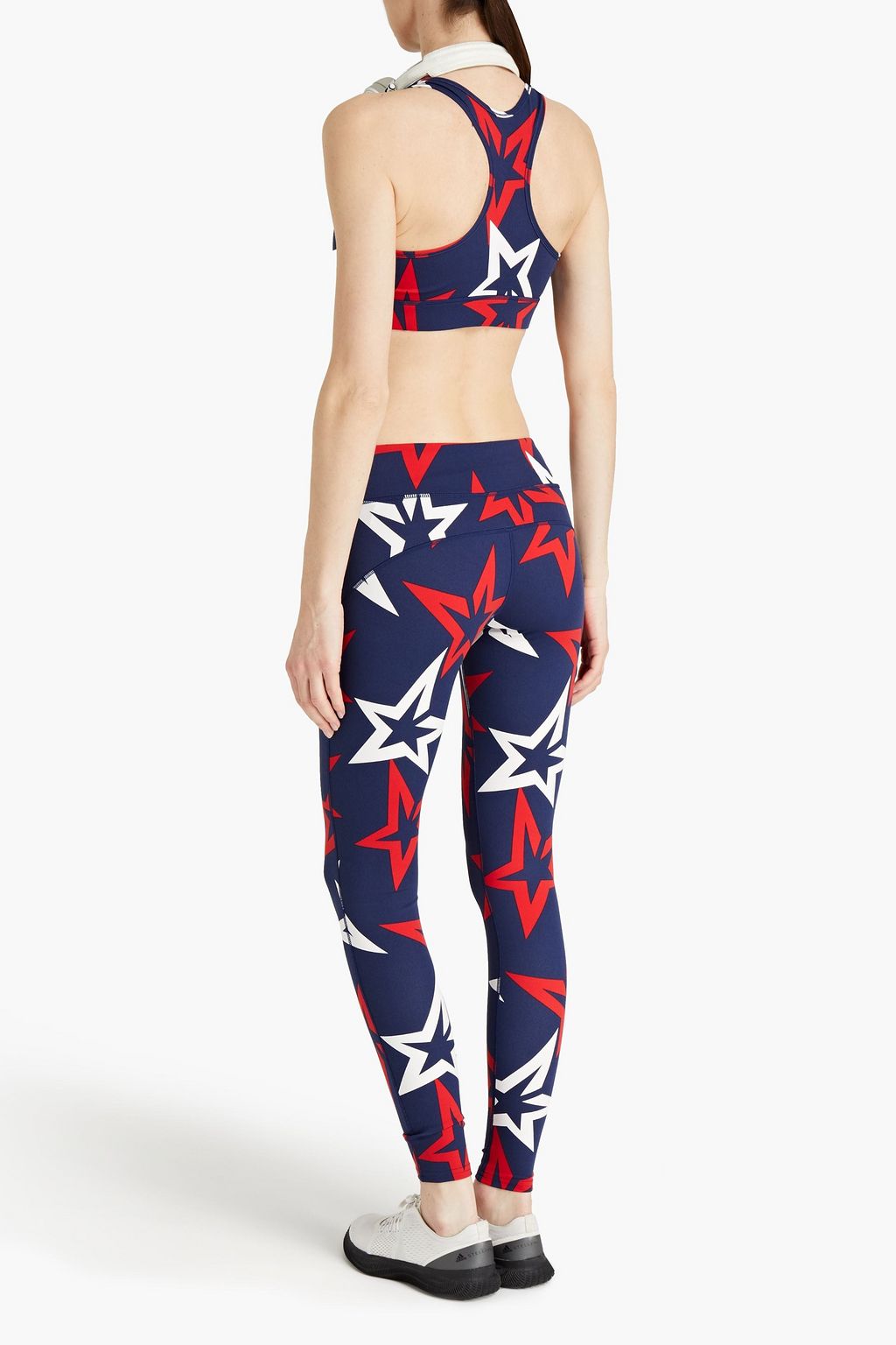 PERFECT MOMENT Starlight printed stretch sports bra