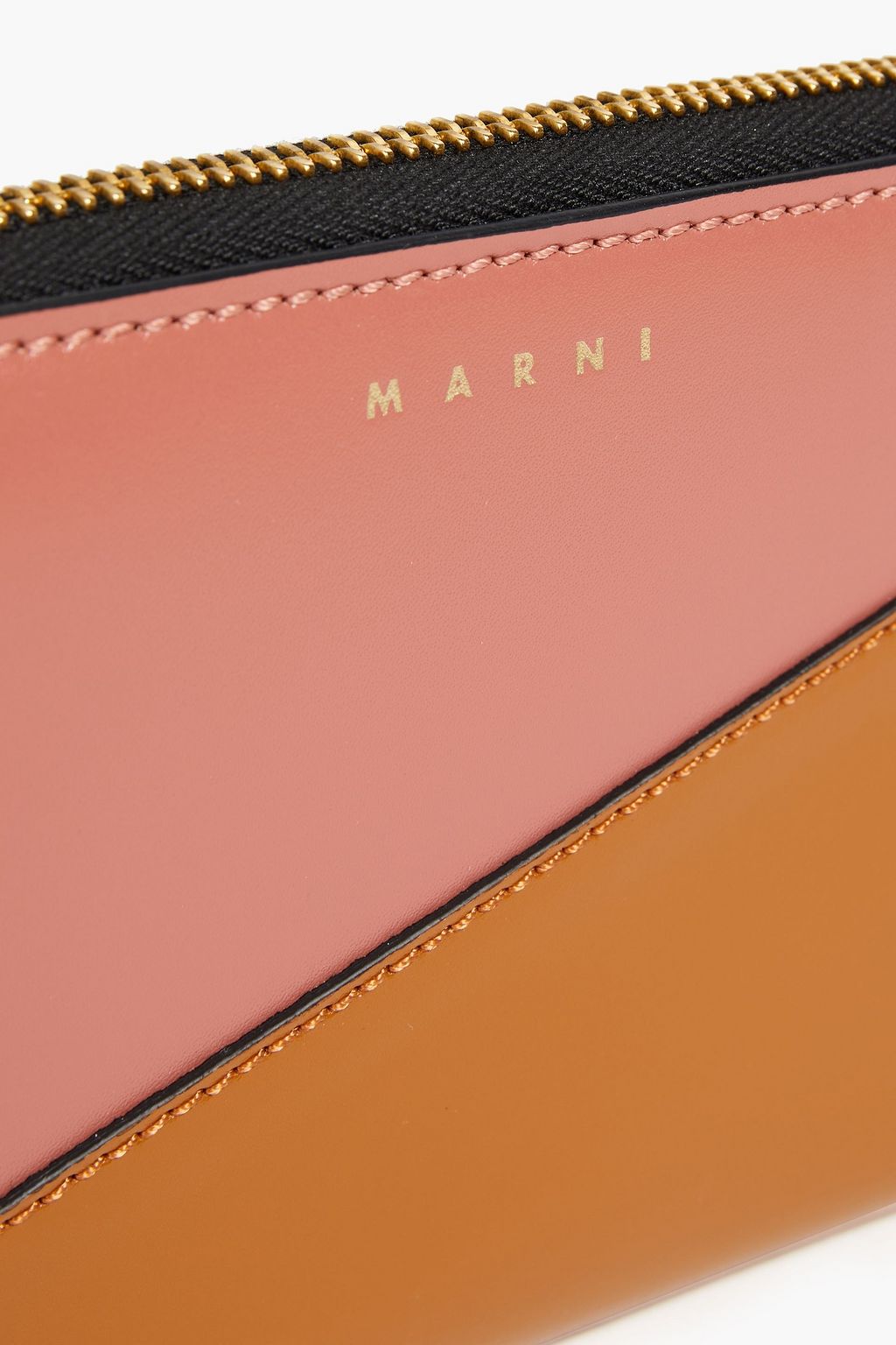 MARNI Two-tone leather wallet