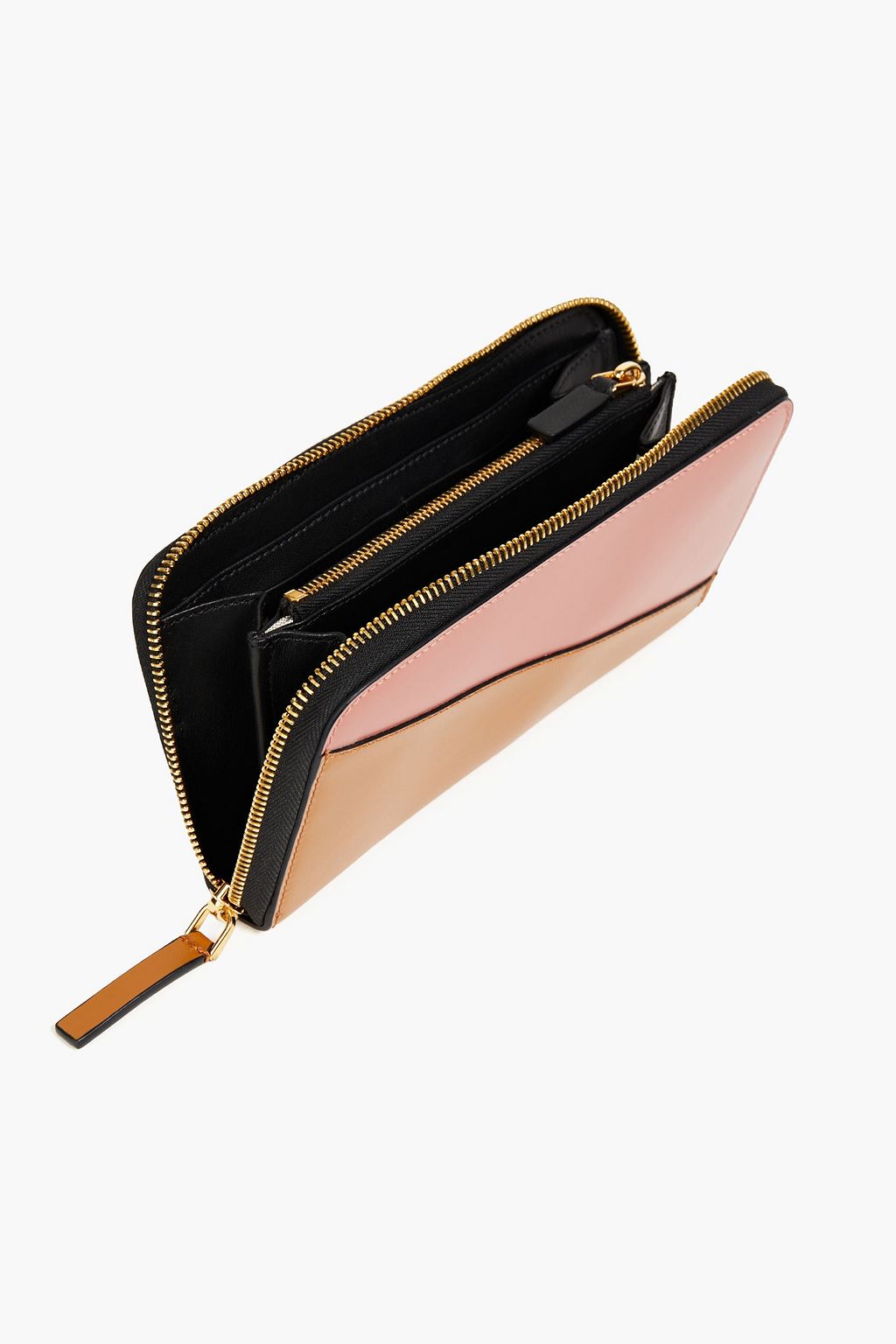 MARNI Two-tone leather wallet