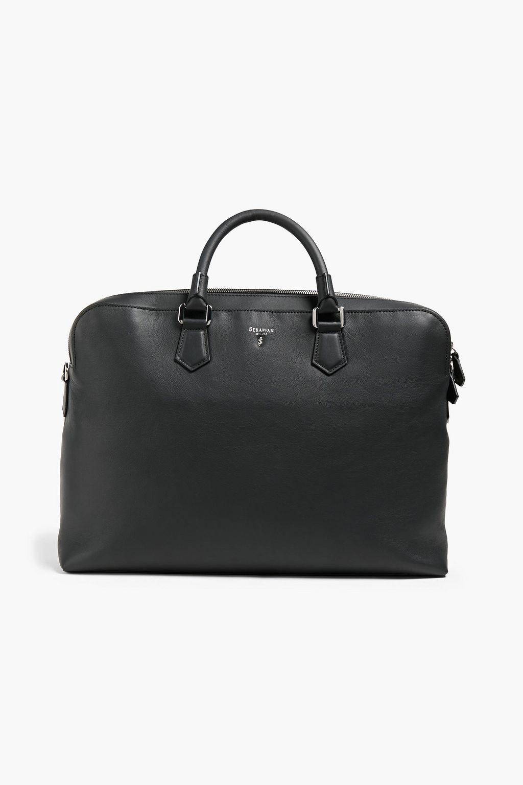 SERAPIAN Milano leather briefcase