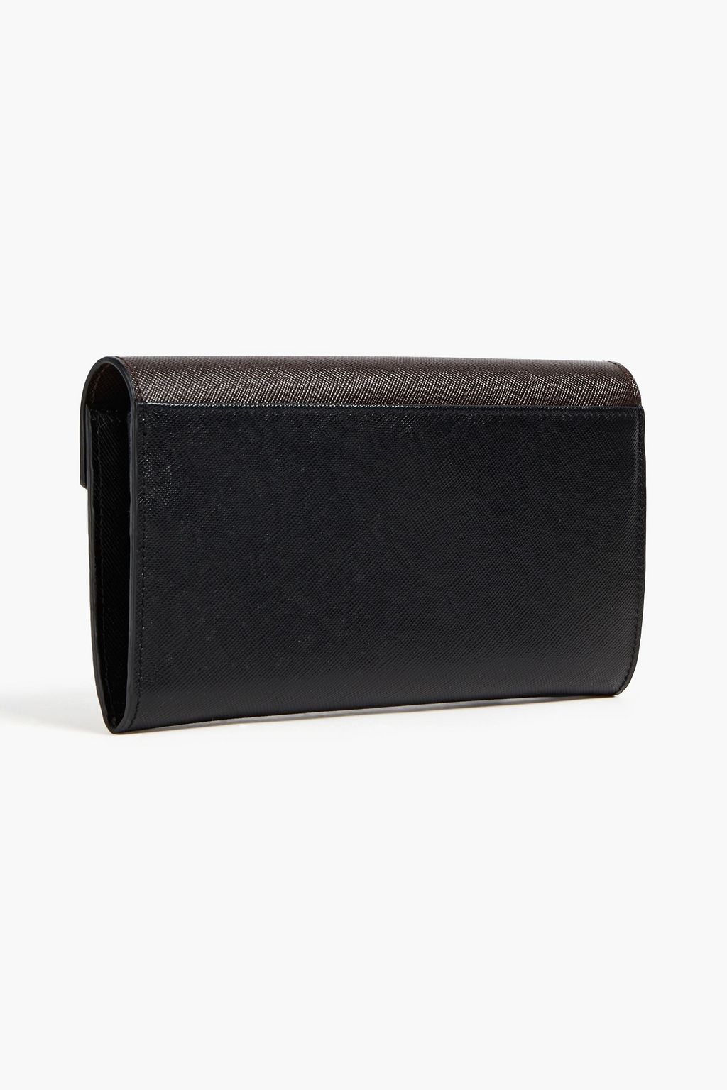 MARNI Two-tone textured-leather wallet