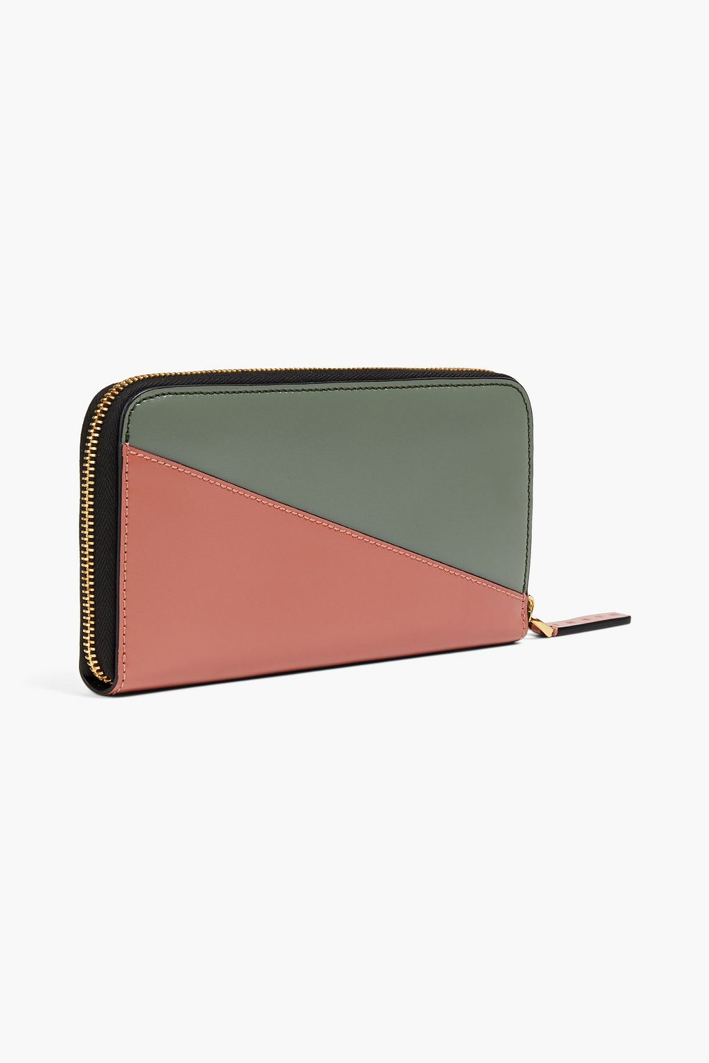 MARNI Two-tone leather wallet