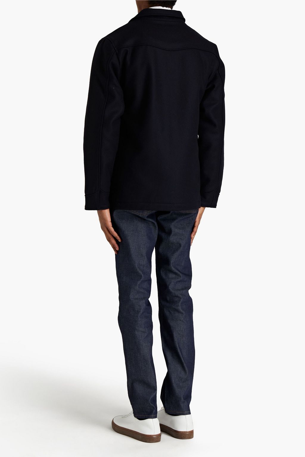 OFFICINE GÉNÉRALE Tazio wool-felt coat