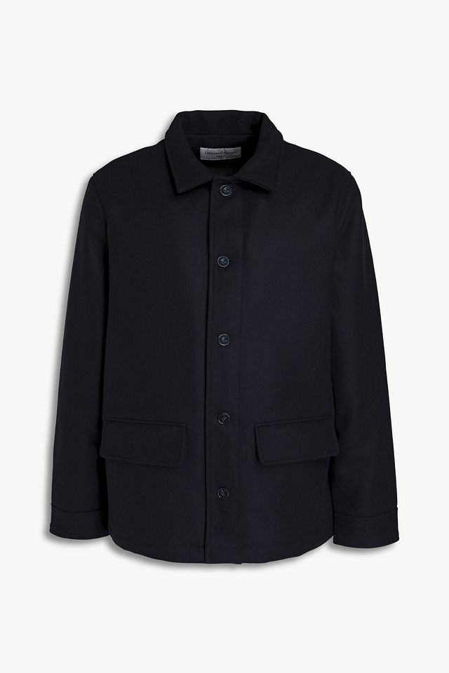 Tazio wool-felt coat