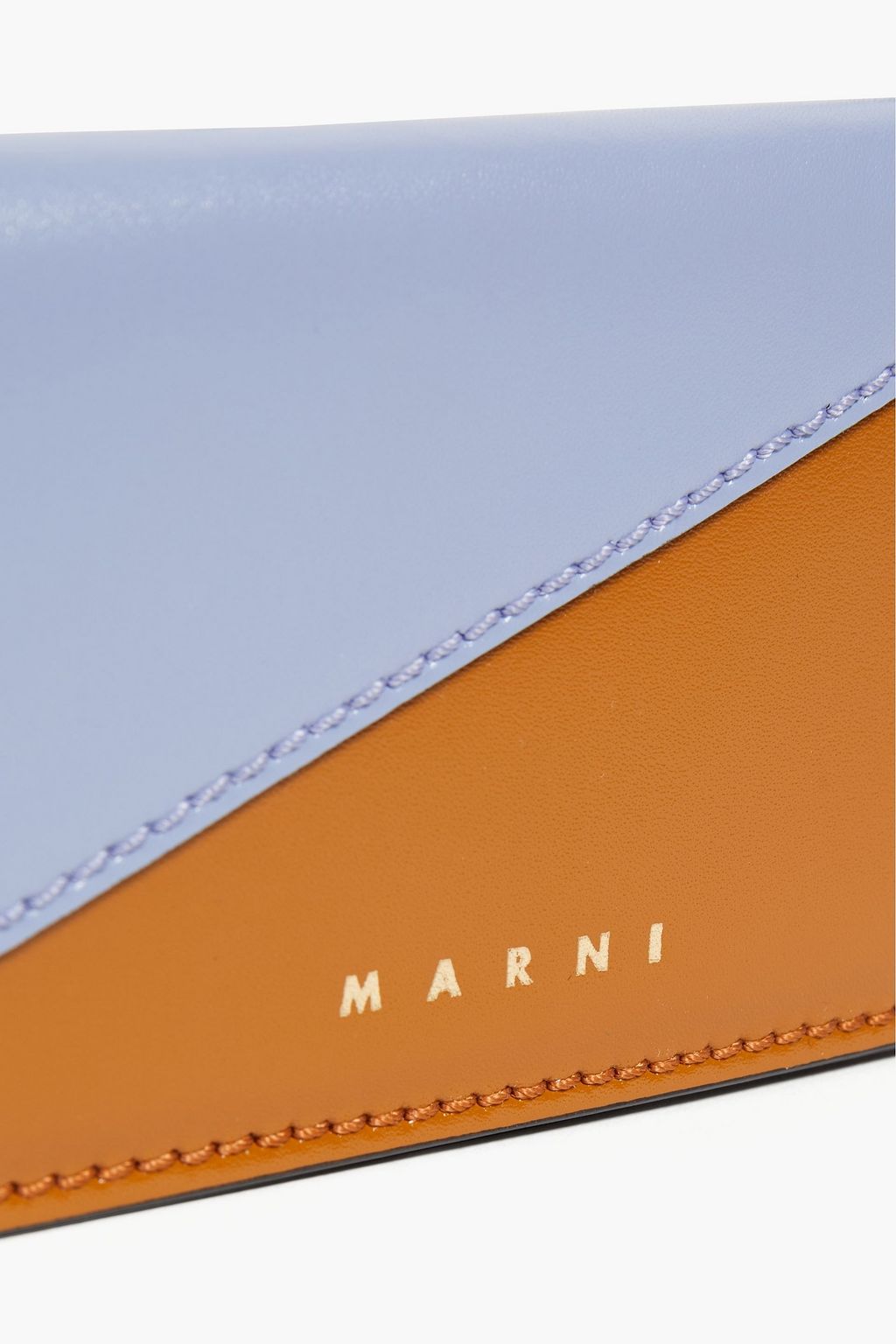MARNI Two-tone leather wallet