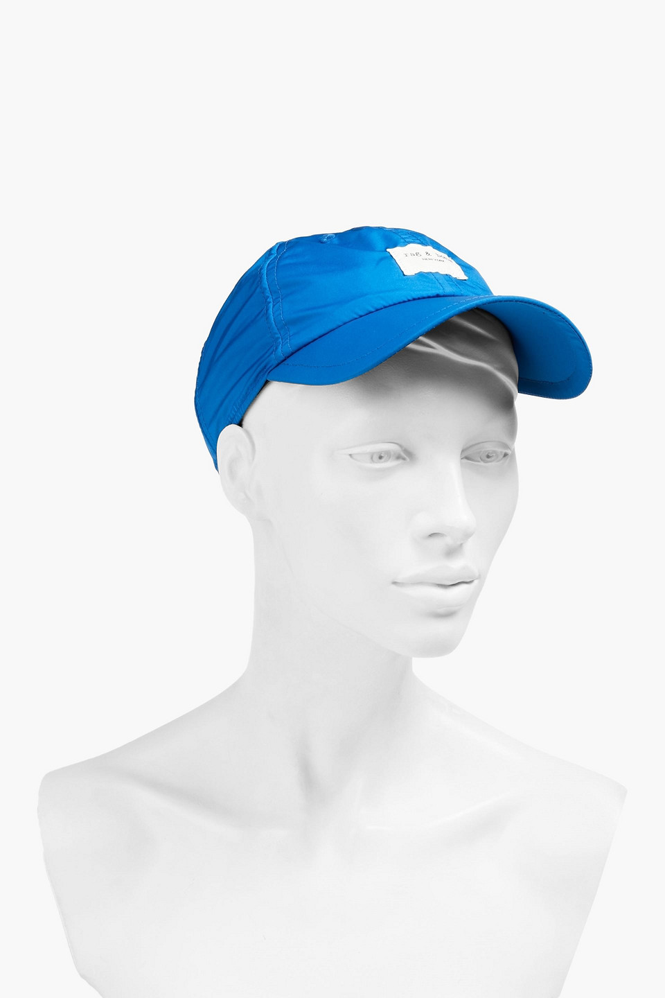 Rag & Bone Addison Logo-appliquéd Shell Cap