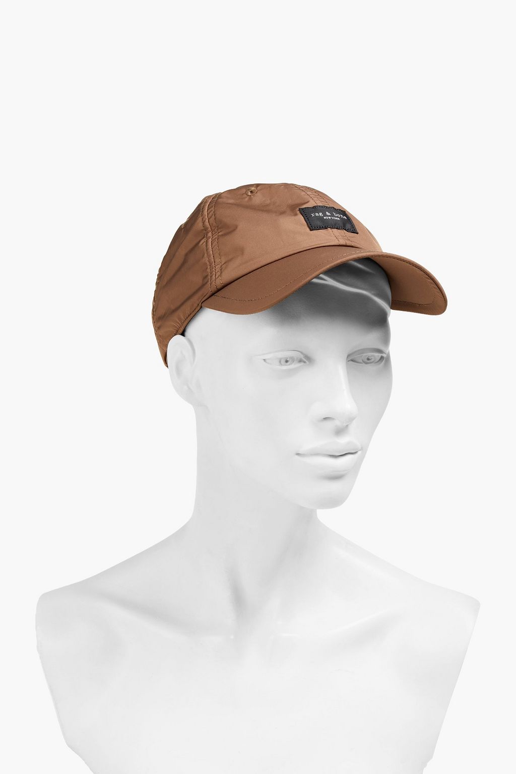 RAG & BONE Addison logo-appliquéd shell cap