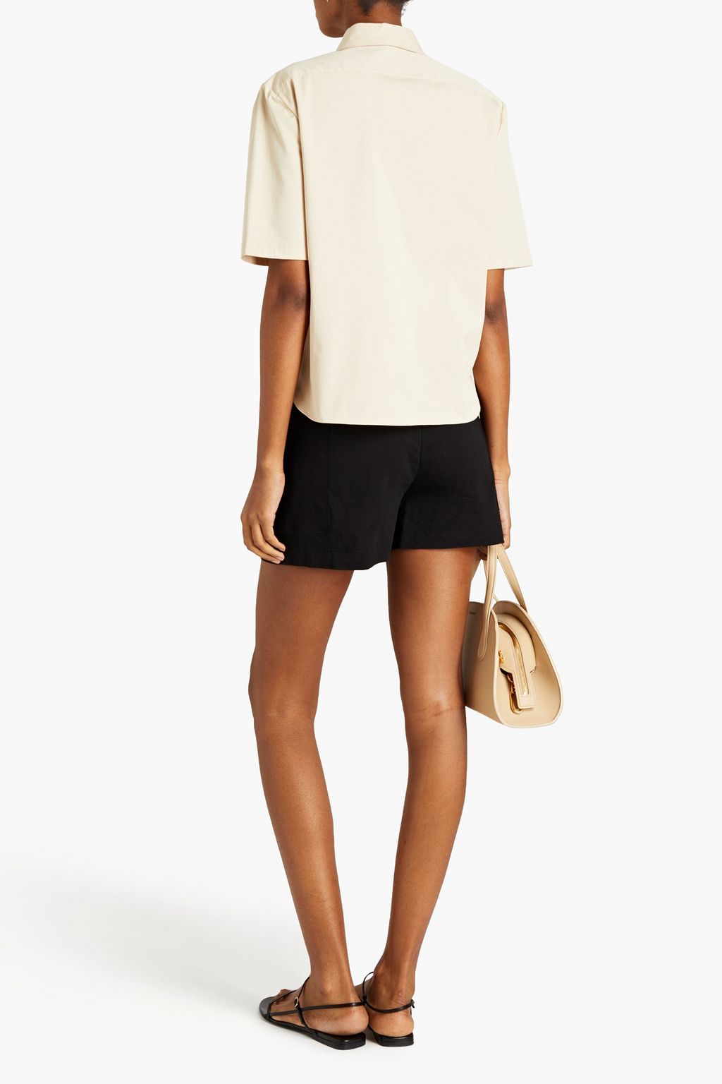THEORY Stretch-cotton twill shirt