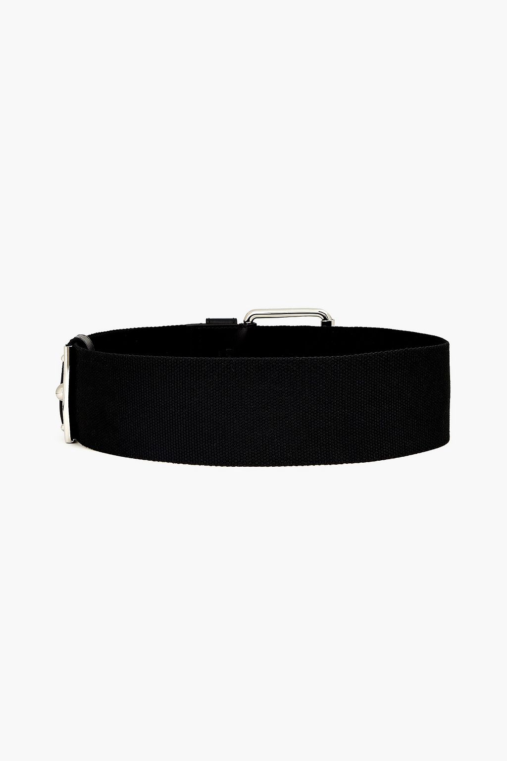 RED(V) Eyelet-embellished canvas belt