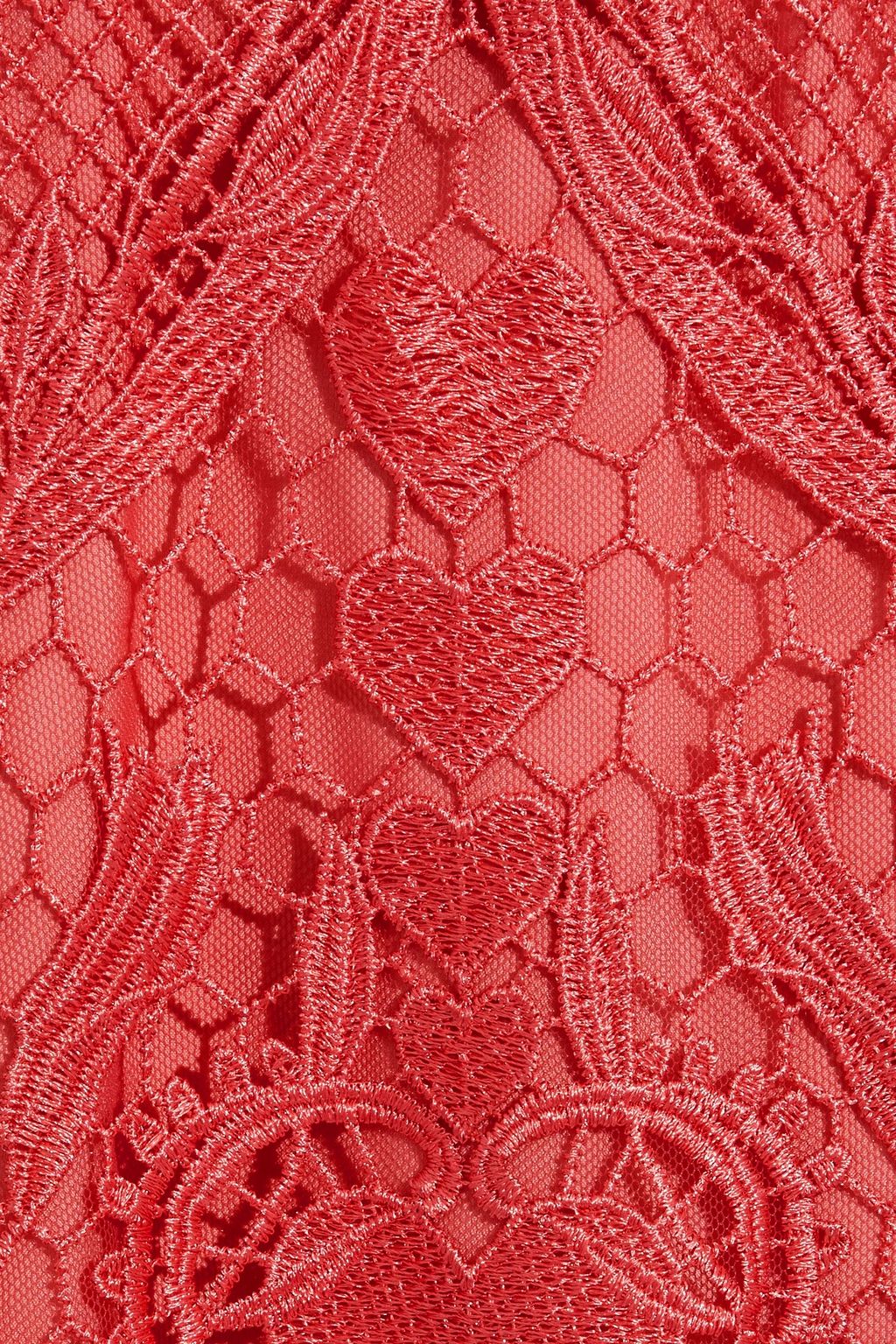 THEIA Guipure lace dress