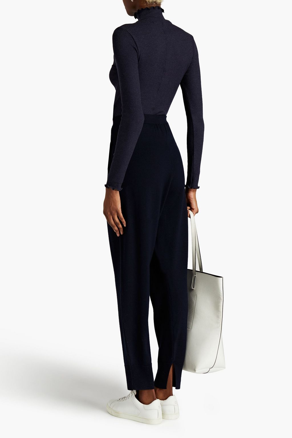 THEORY Merino wool tapered pants