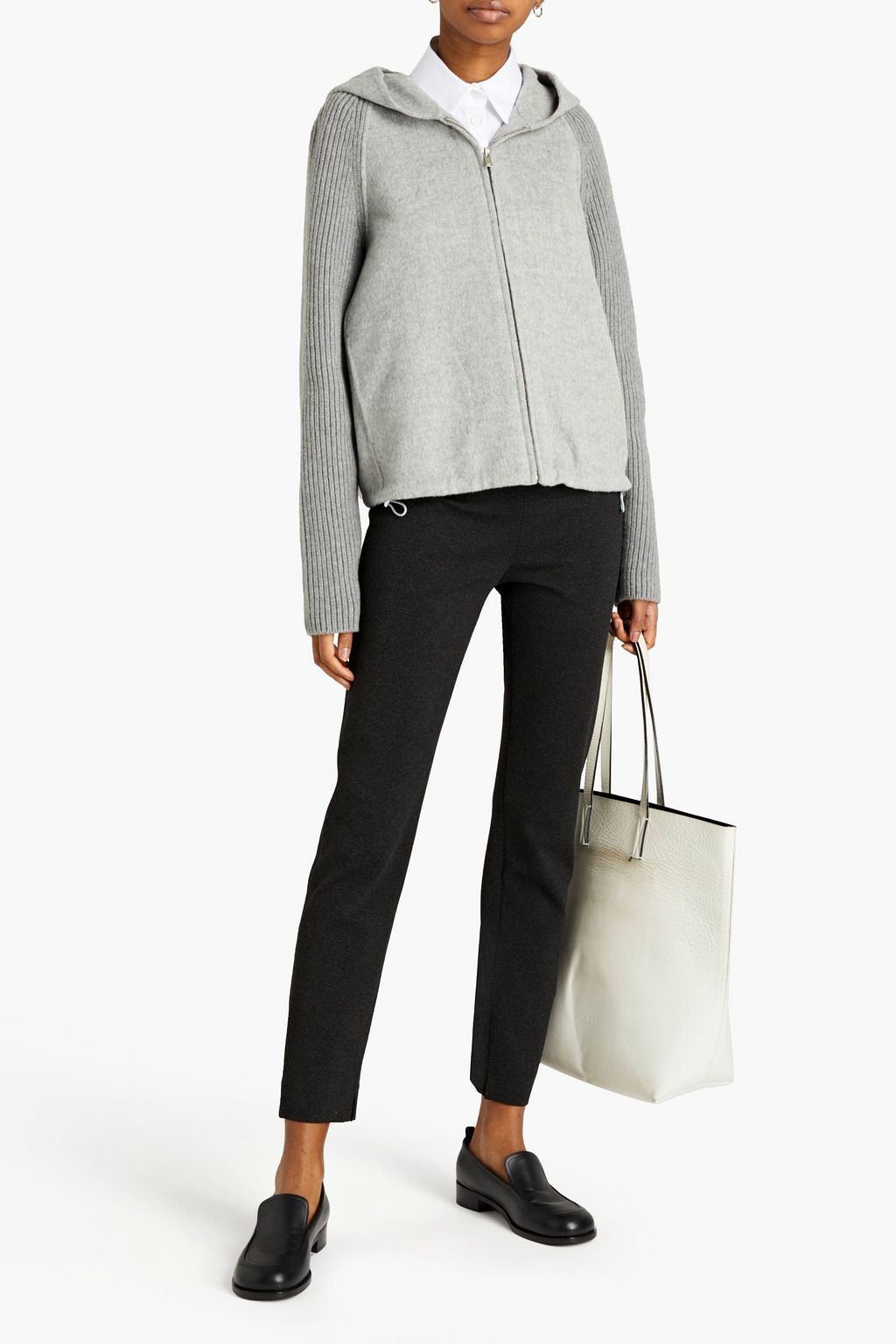 THEORY Mélange twill leggings