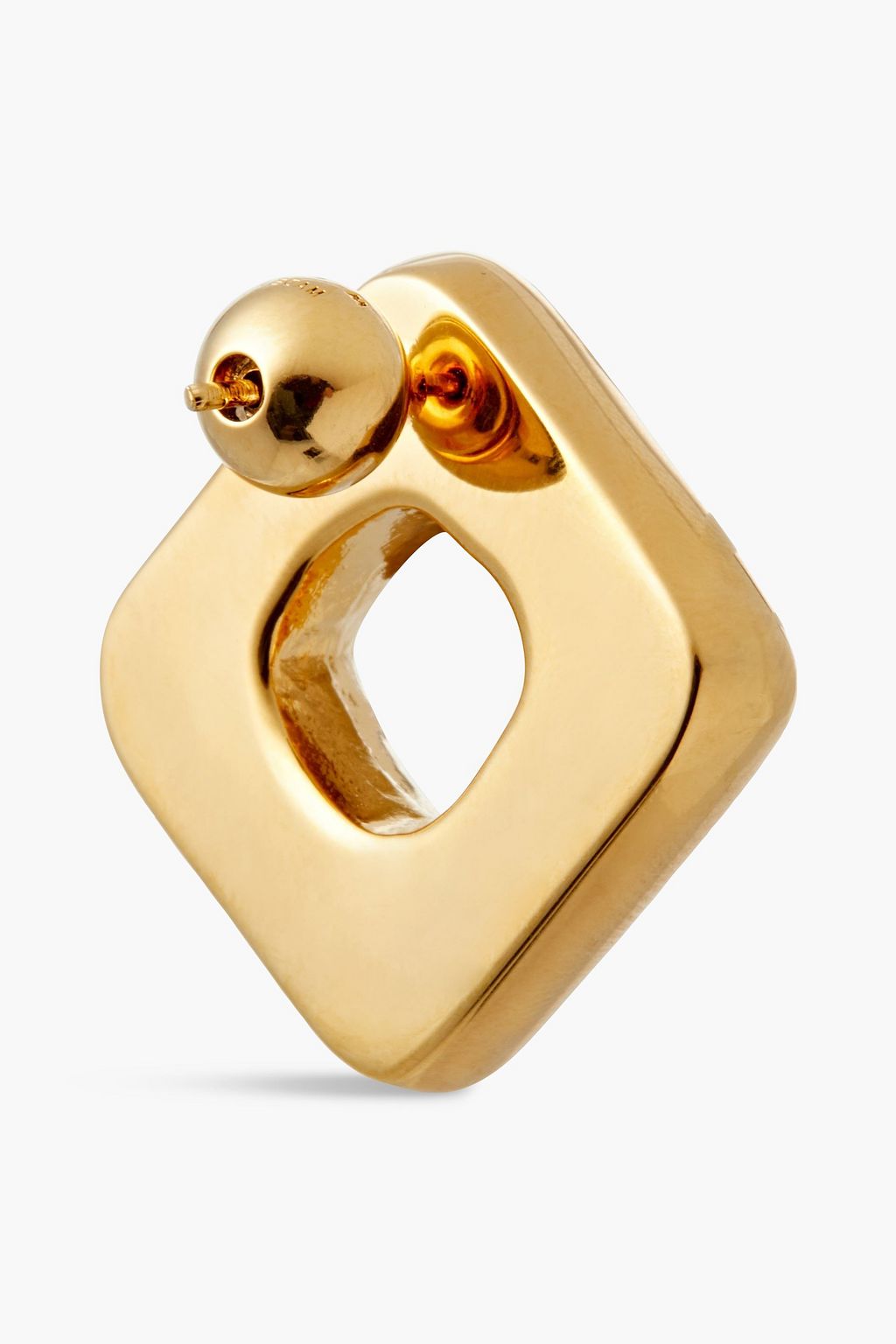 MARNI Gold-plated crystal earrings