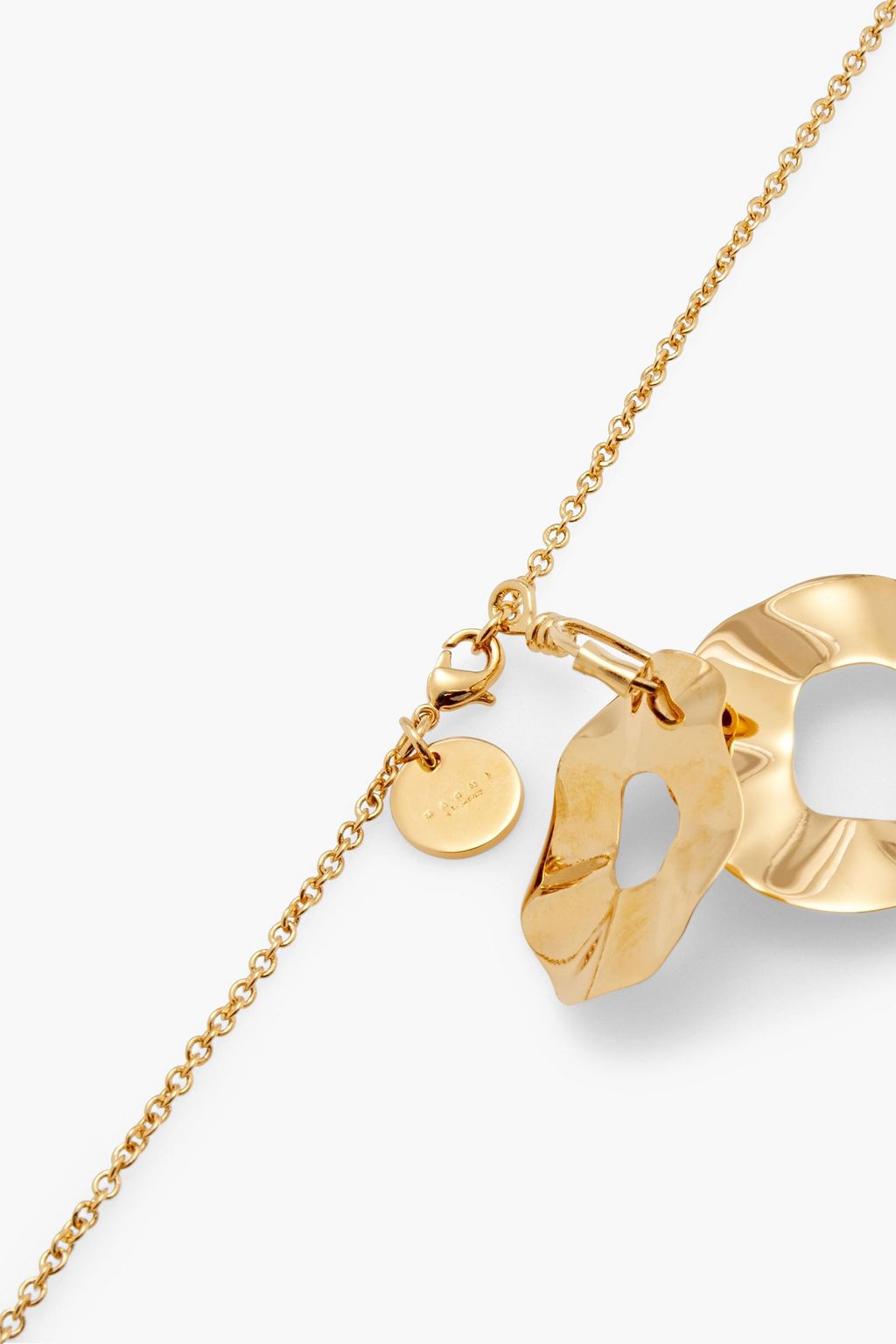 MARNI Gold-tone necklace