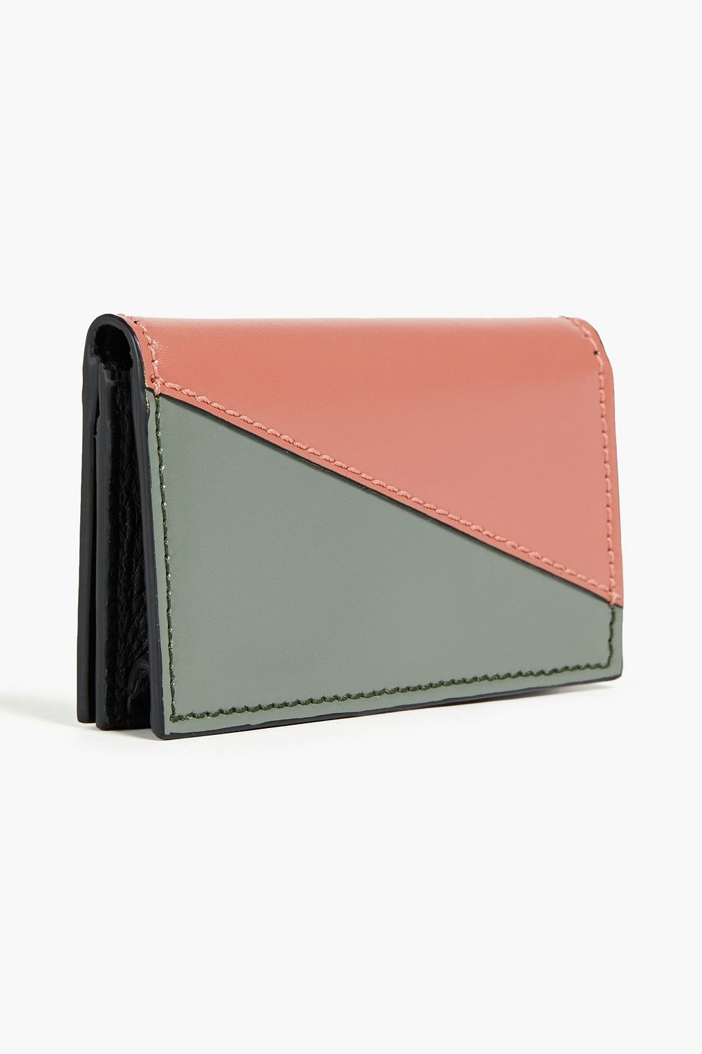 MARNI Two-tone leather wallet