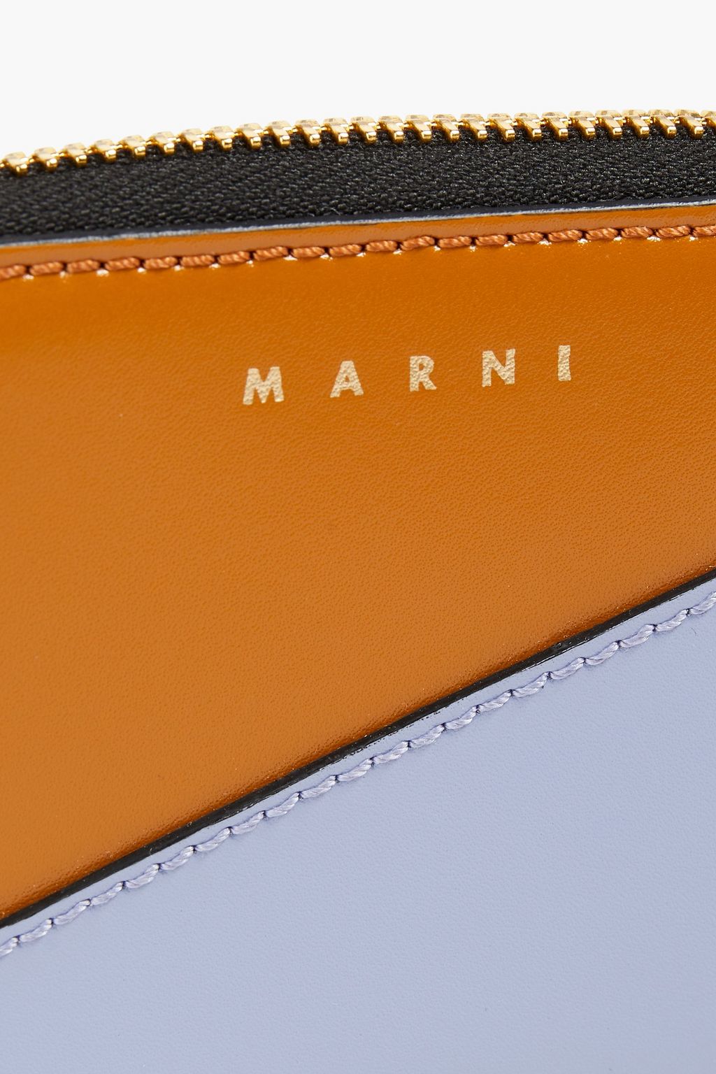MARNI Two-tone leather wallet