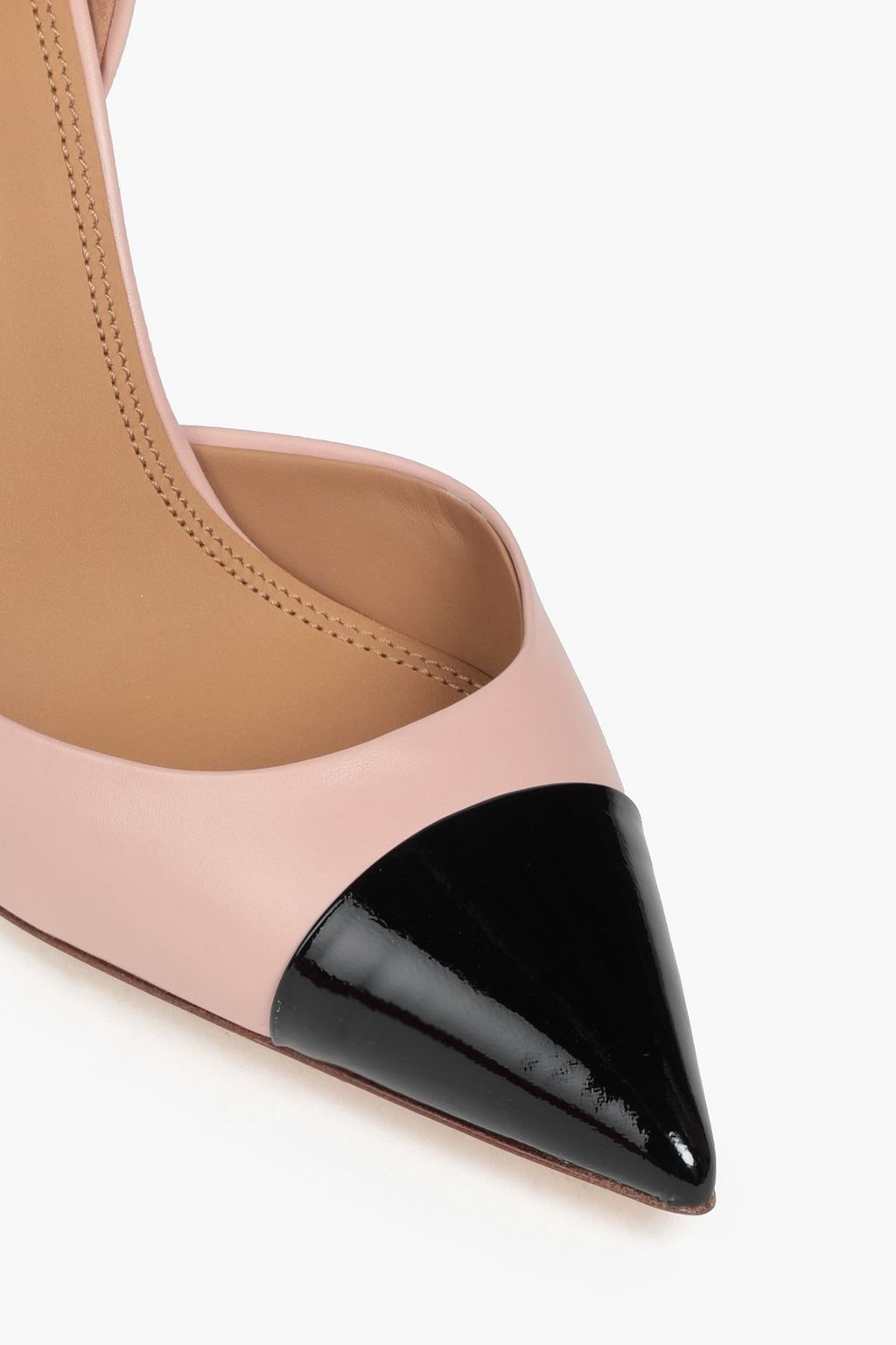 TORY BURCH Penelope two-tone leather pumps