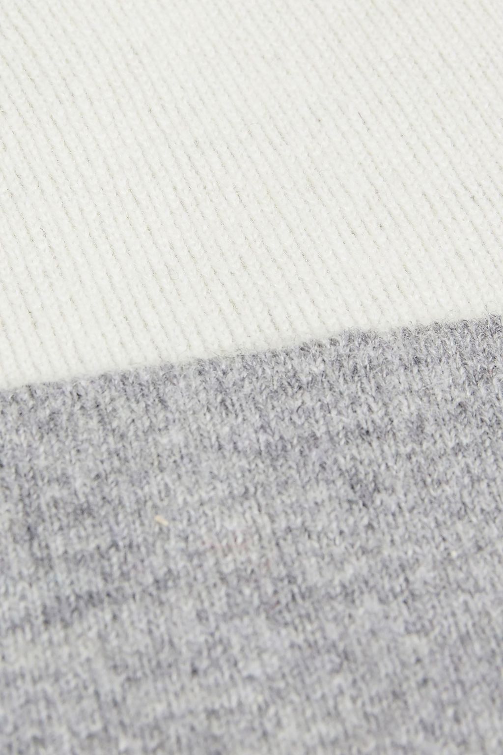 JIL SANDER+ Two-tone wool-blend beanie
