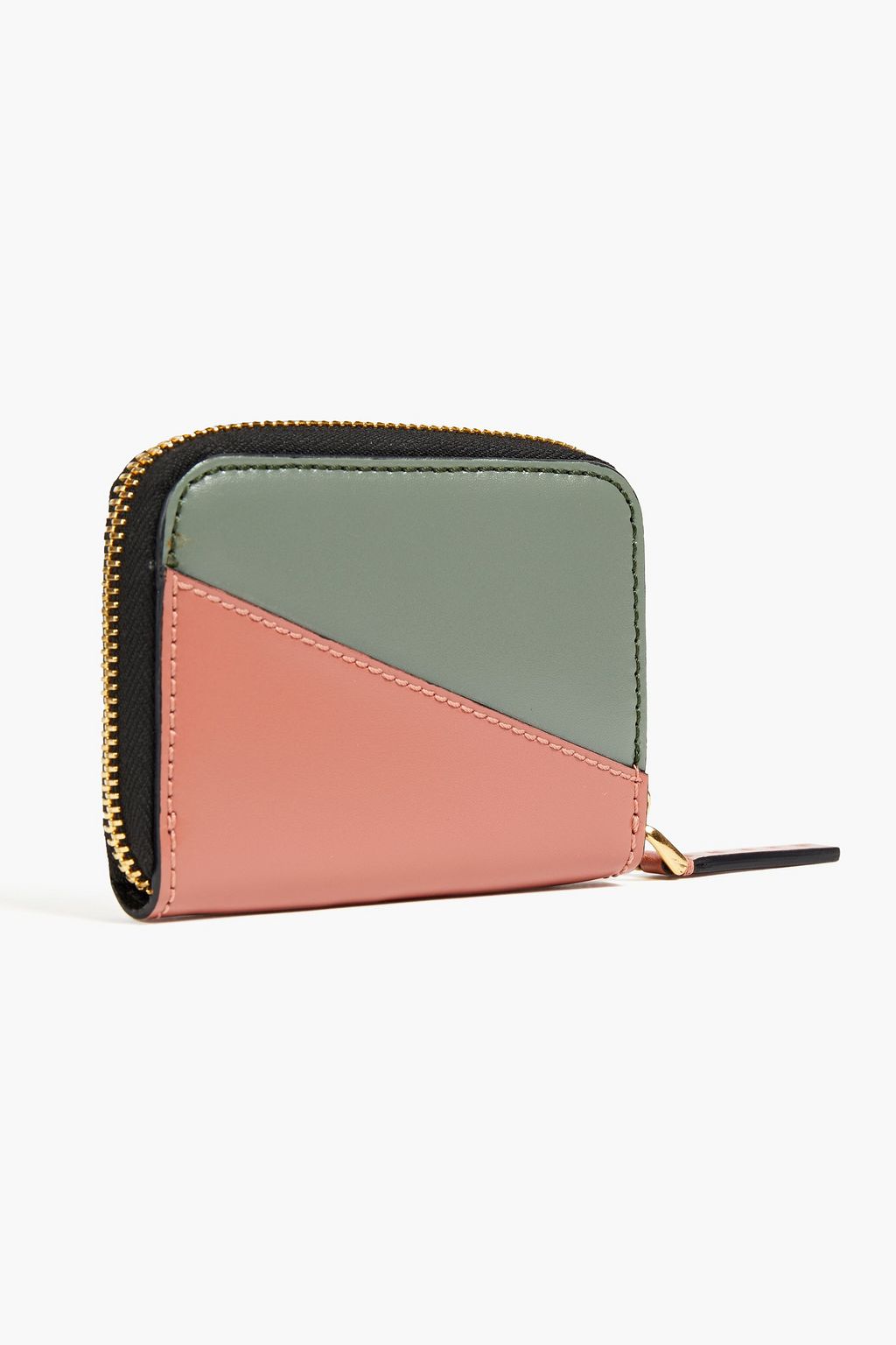 MARNI Two-tone leather wallet