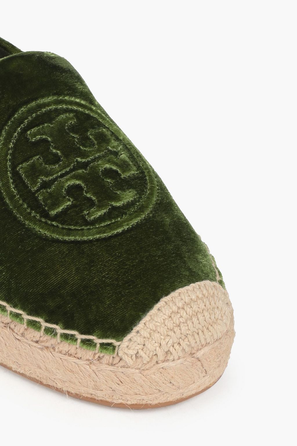 TORY BURCH Velvet espadrilles