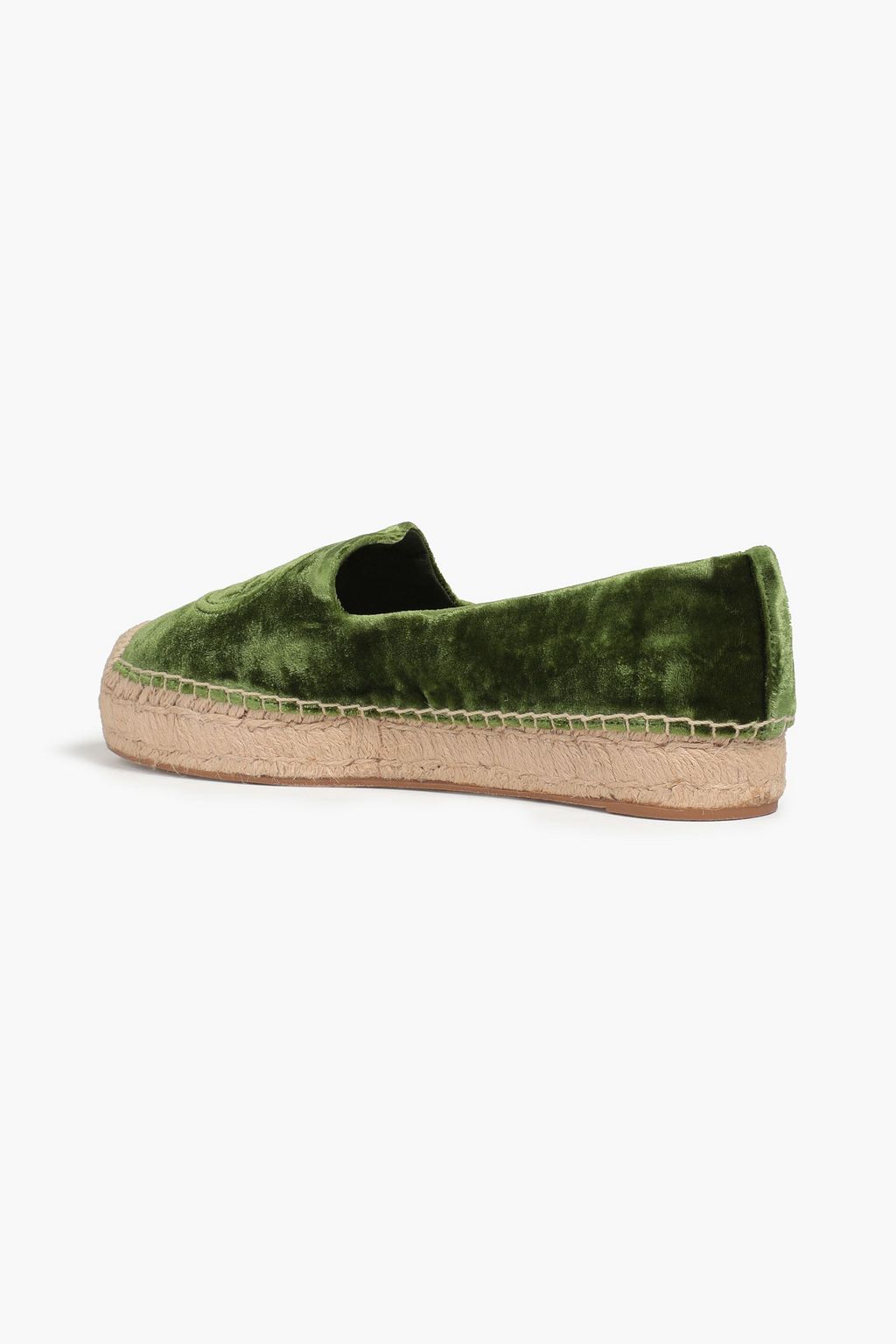 TORY BURCH Velvet espadrilles