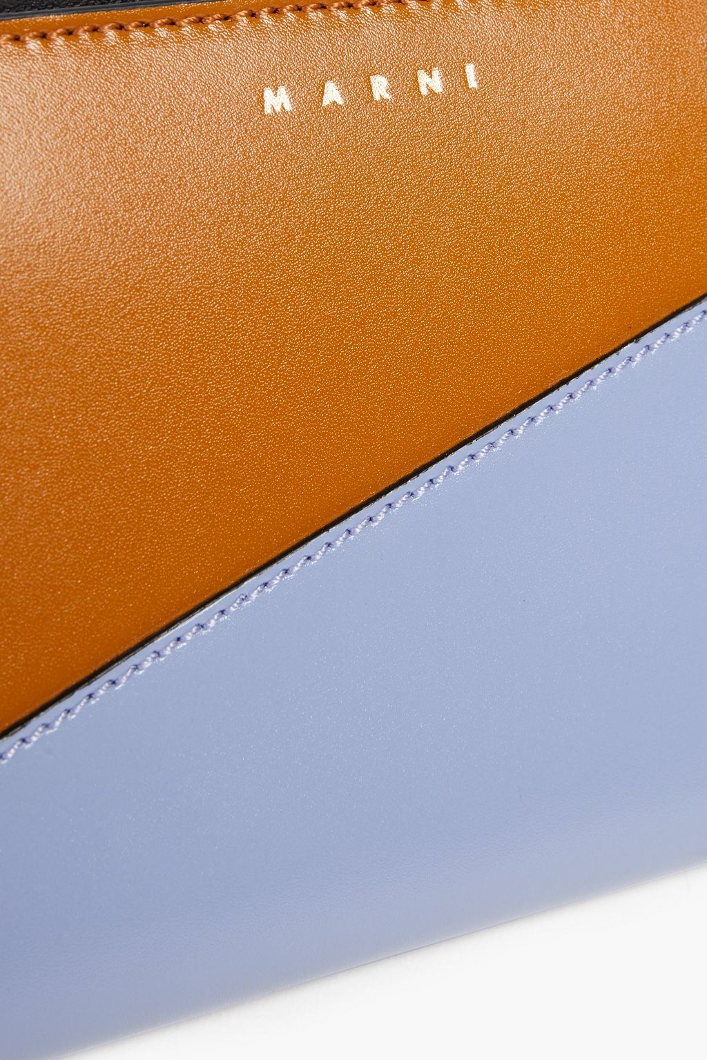 MARNI Two-tone leather wallet
