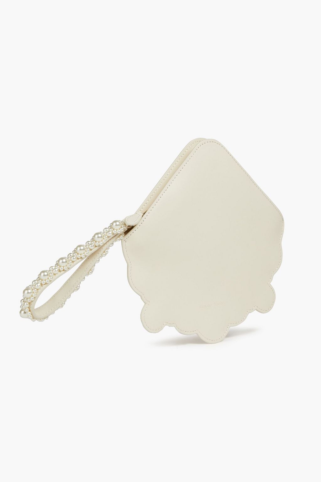 SIMONE ROCHA Embroidered leather pouch