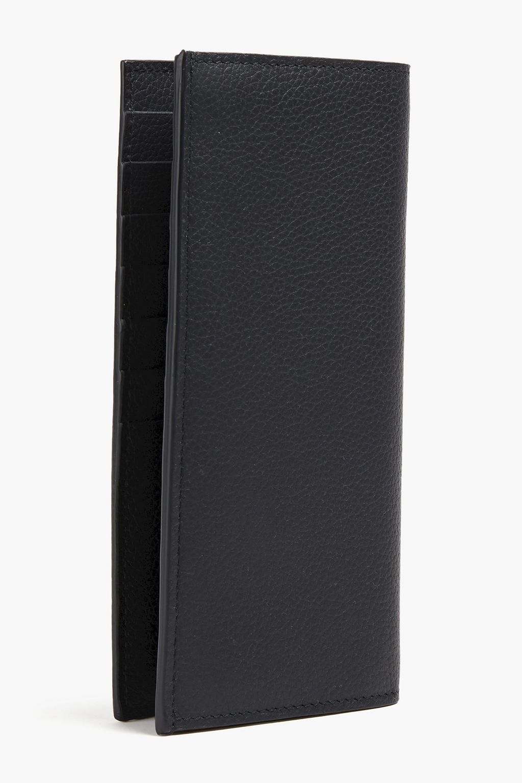 MCQUEEN Textured-leather wallet