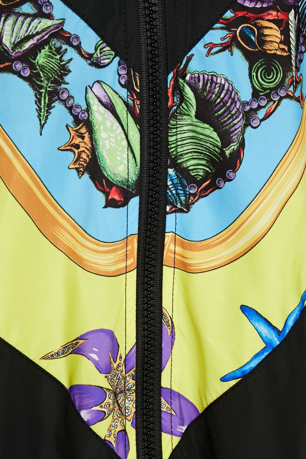 VERSACE Oversized printed shell jacket