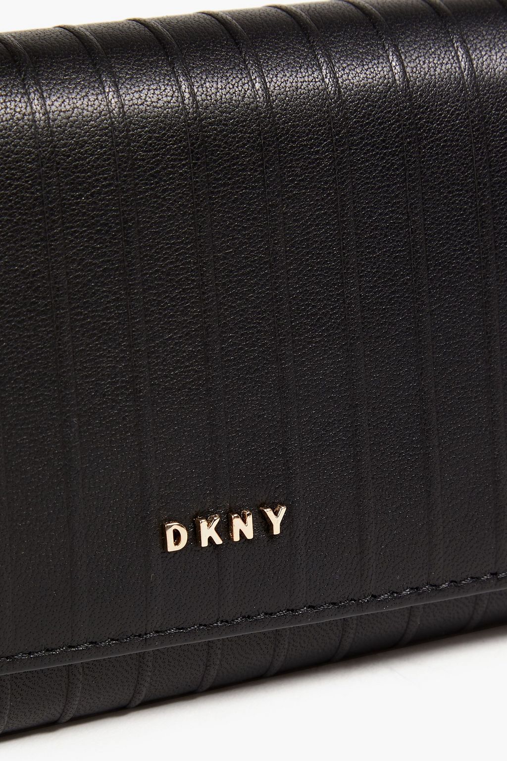 DKNY Embossed textured-leather wallet