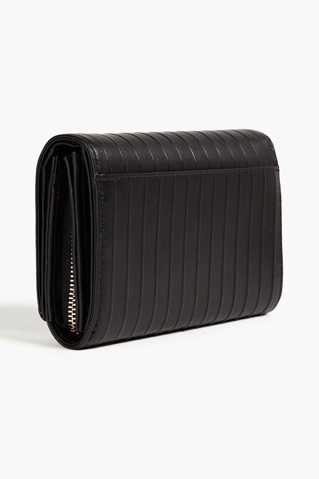 DKNY Embossed textured-leather wallet