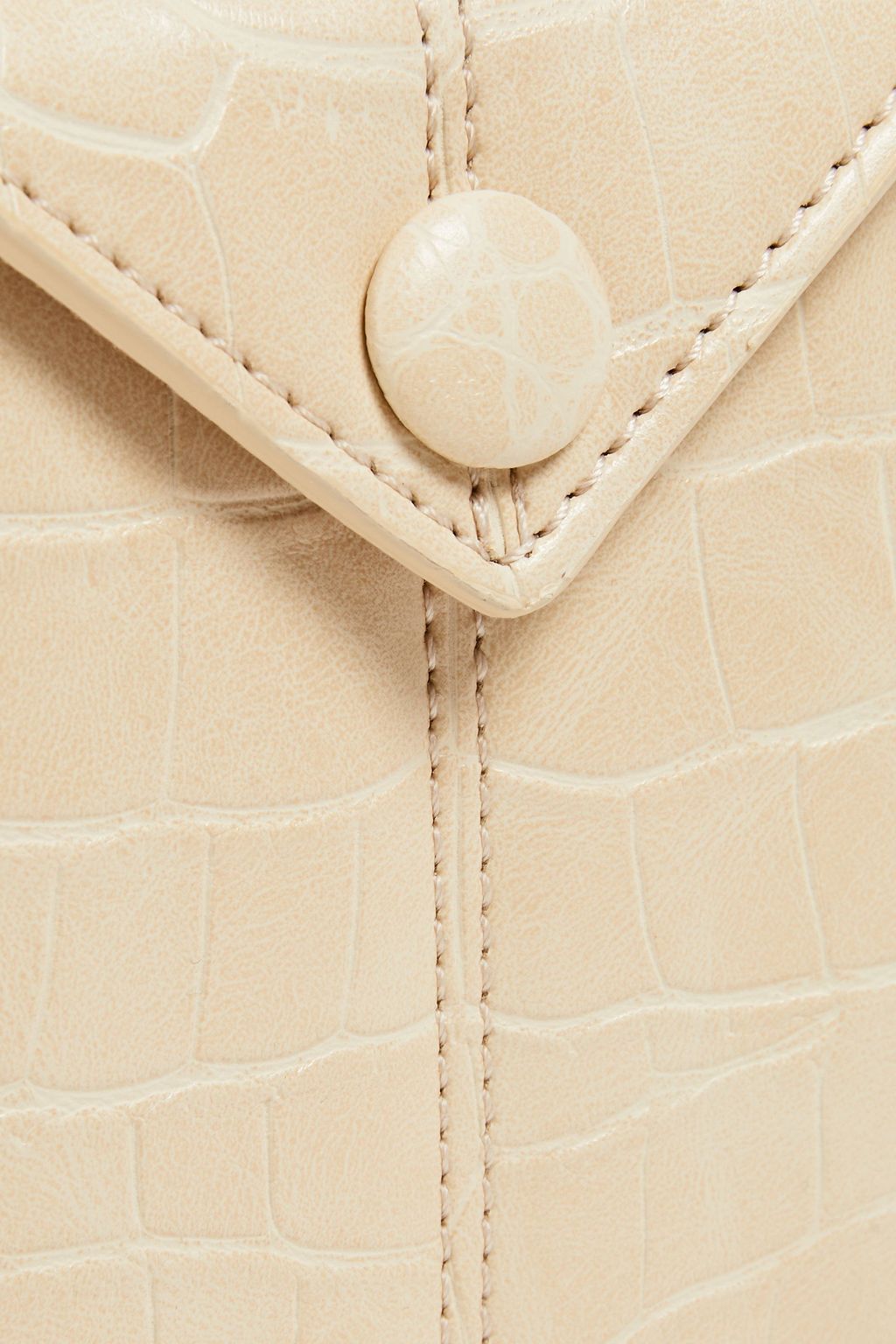 NANUSHKA Vegan croc-effect leather backpack