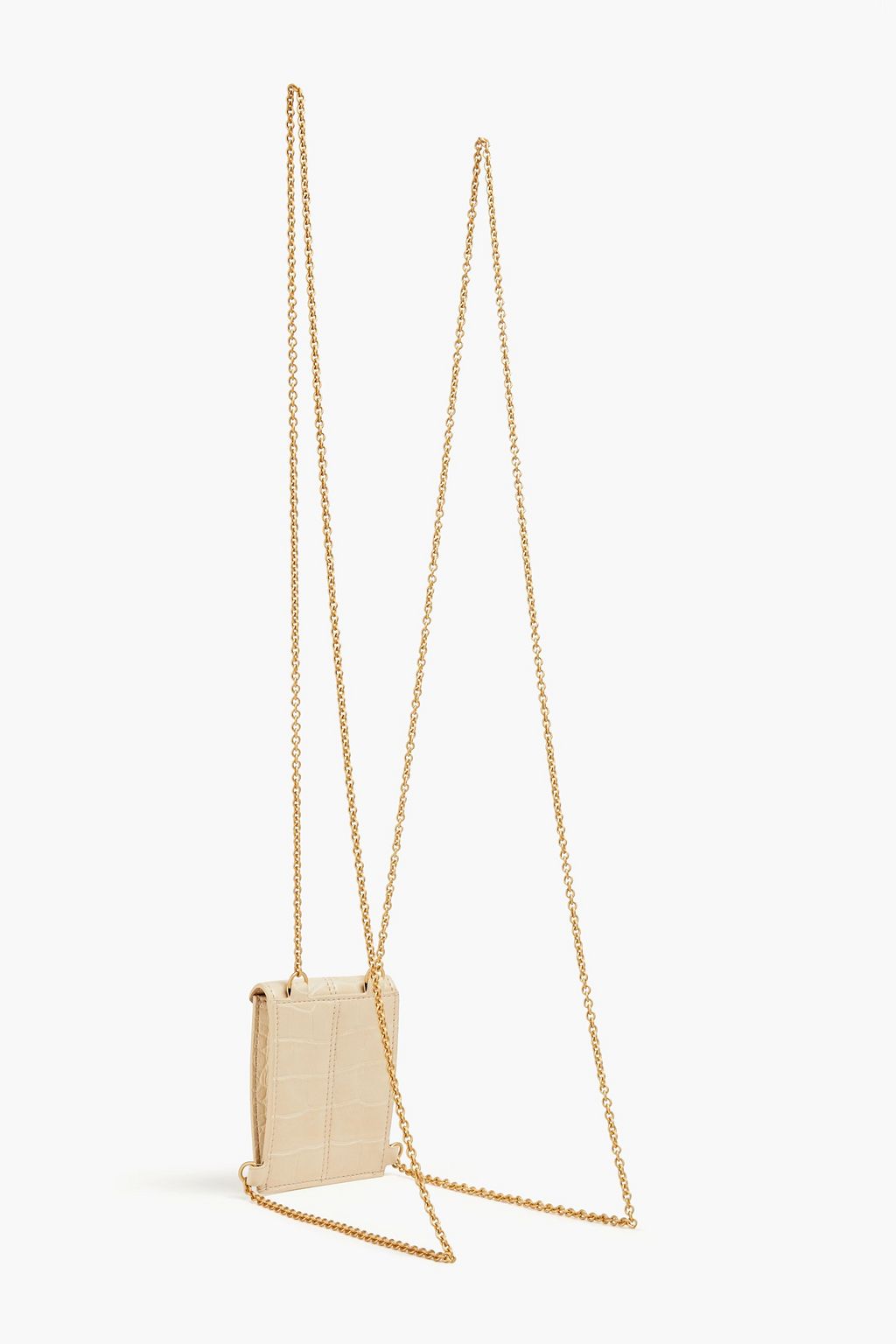 NANUSHKA Vegan croc-effect leather backpack