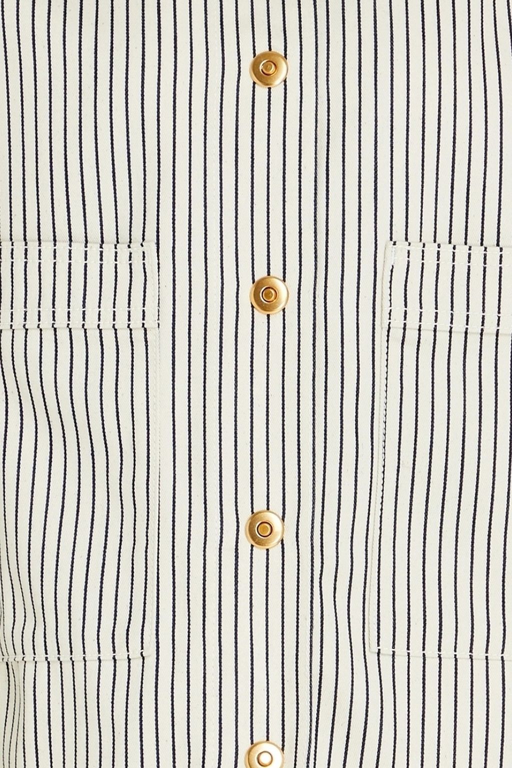 TORY BURCH Striped denim jacket