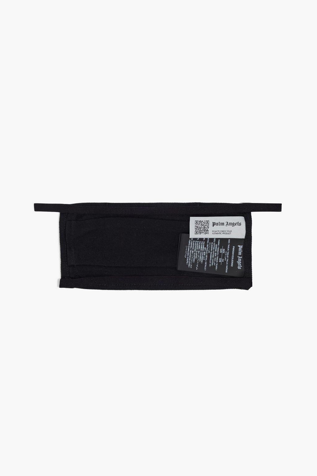PALM ANGELS Printed cotton-jersey face mask