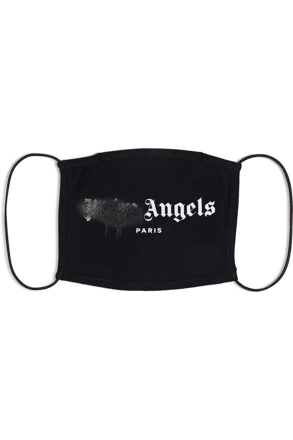 Palm Angels Printed Cotton-jersey Safe Mask In Black