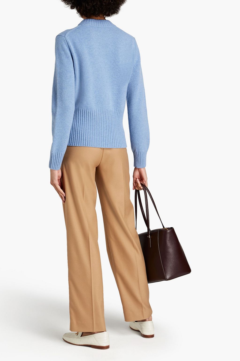 TORY BURCH Mélange wool sweater