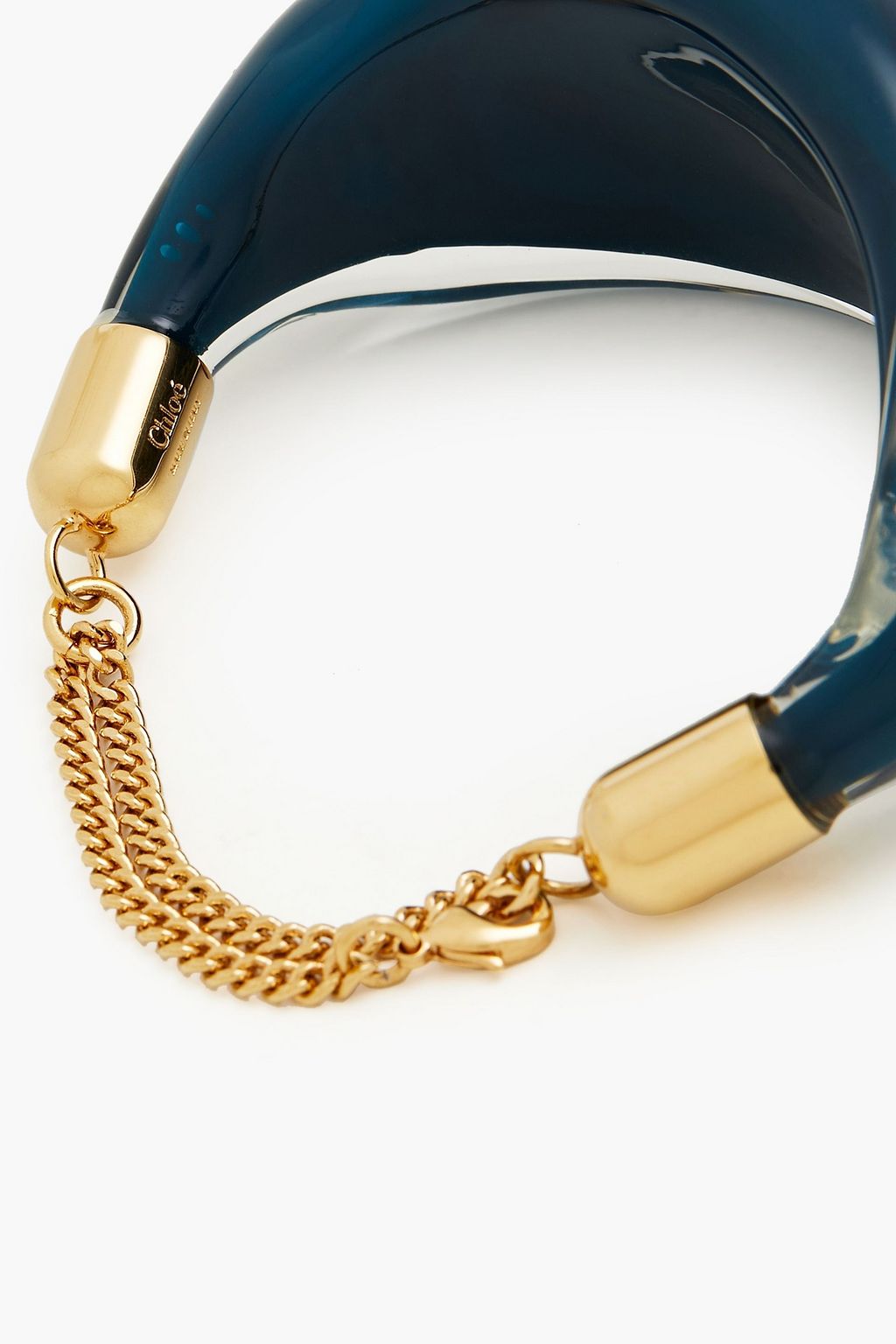 CHLOÉ Gold-tone enamel bracelet