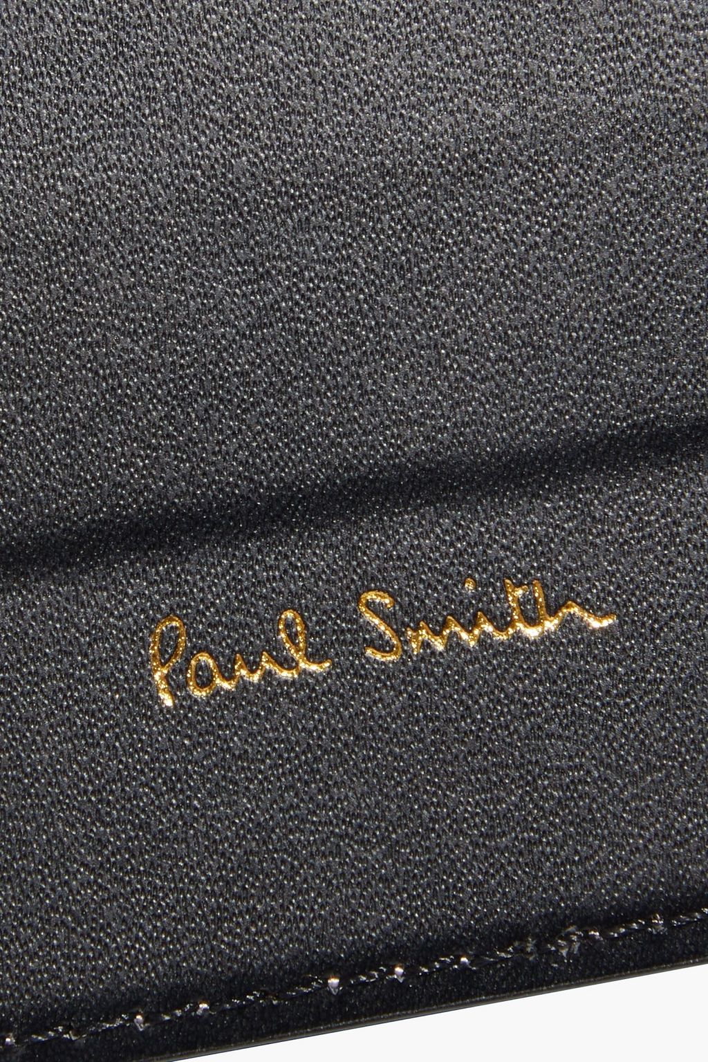 PAUL SMITH PVC-trimmed striped leather iPhone 11 Pro case