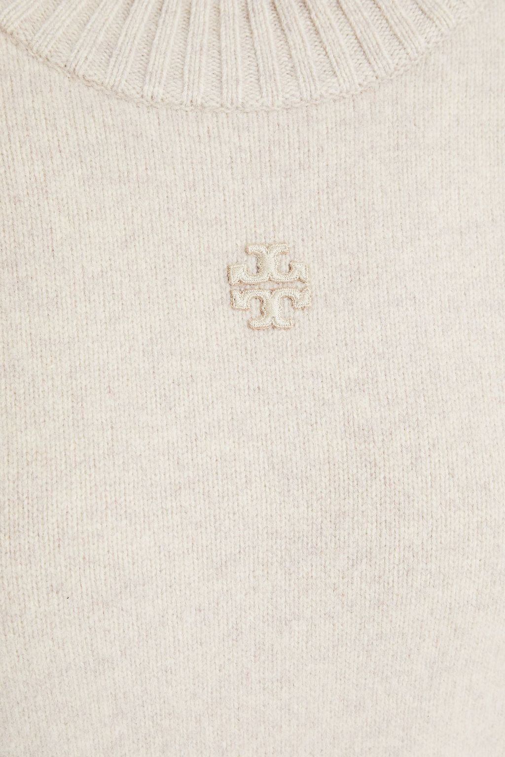 TORY BURCH Mélange wool sweater