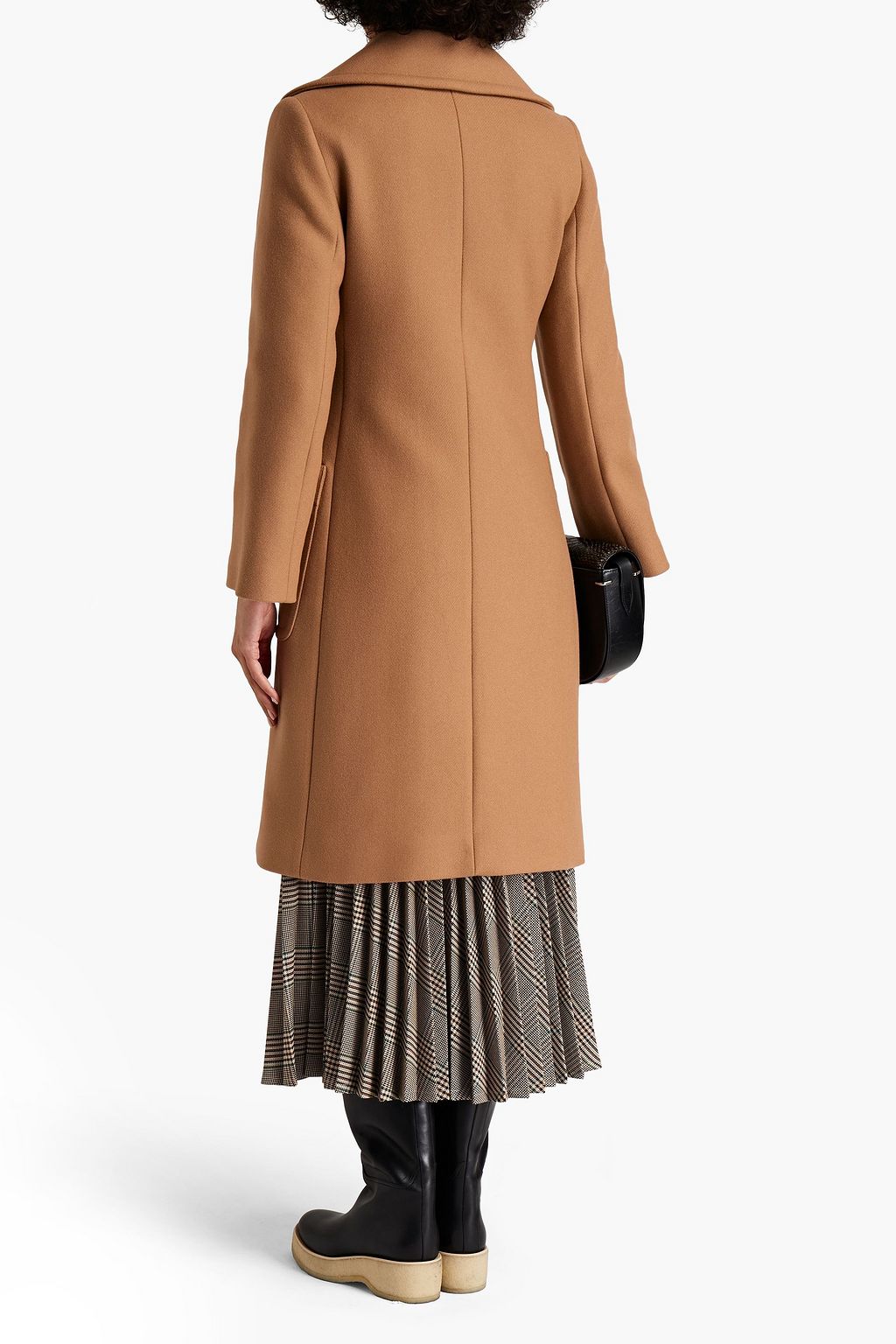 SEE BY CHLOÉ Double-breasted wool-blend twill coat