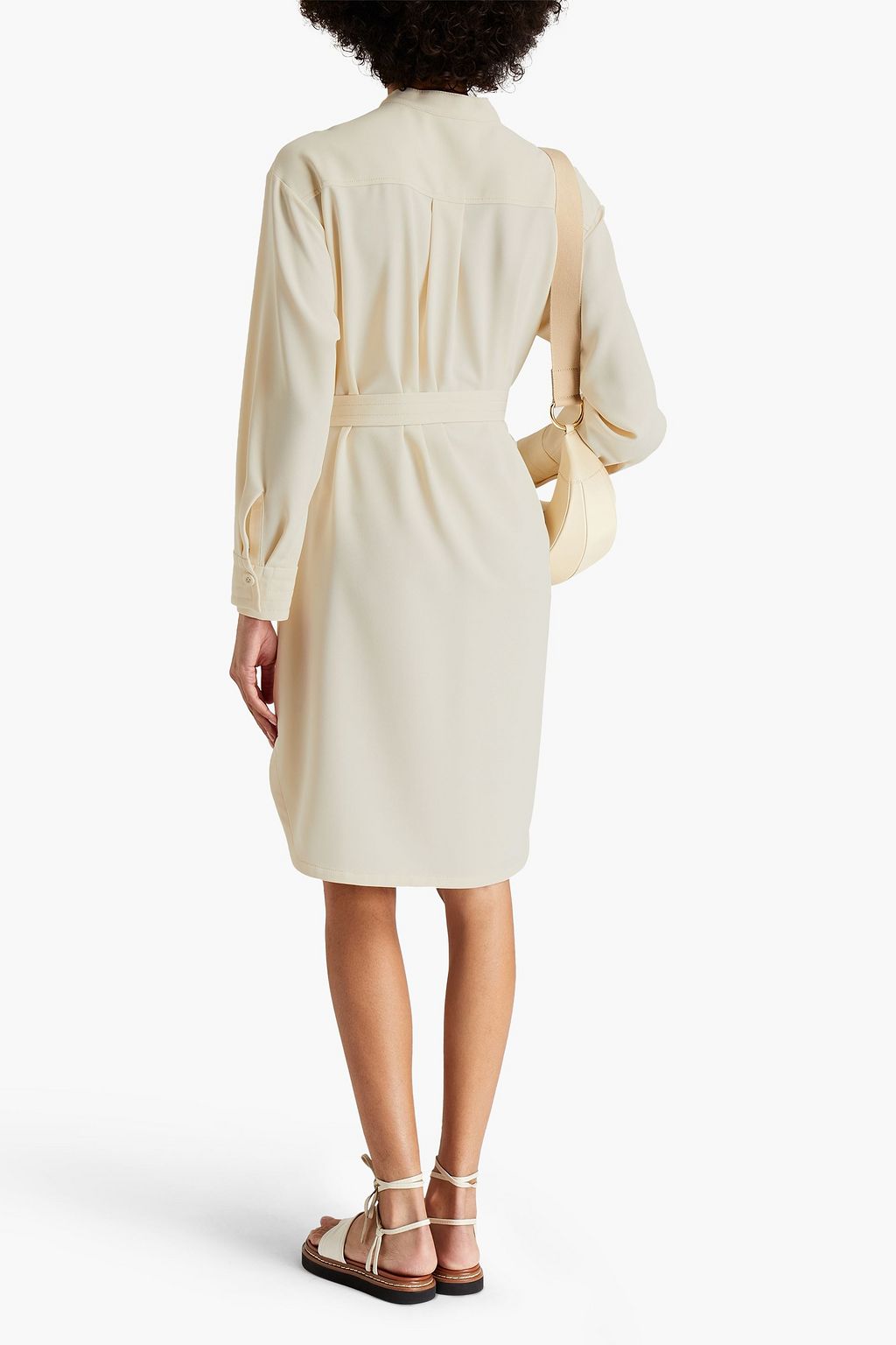 SEE BY CHLOÉ Belted crepe dress