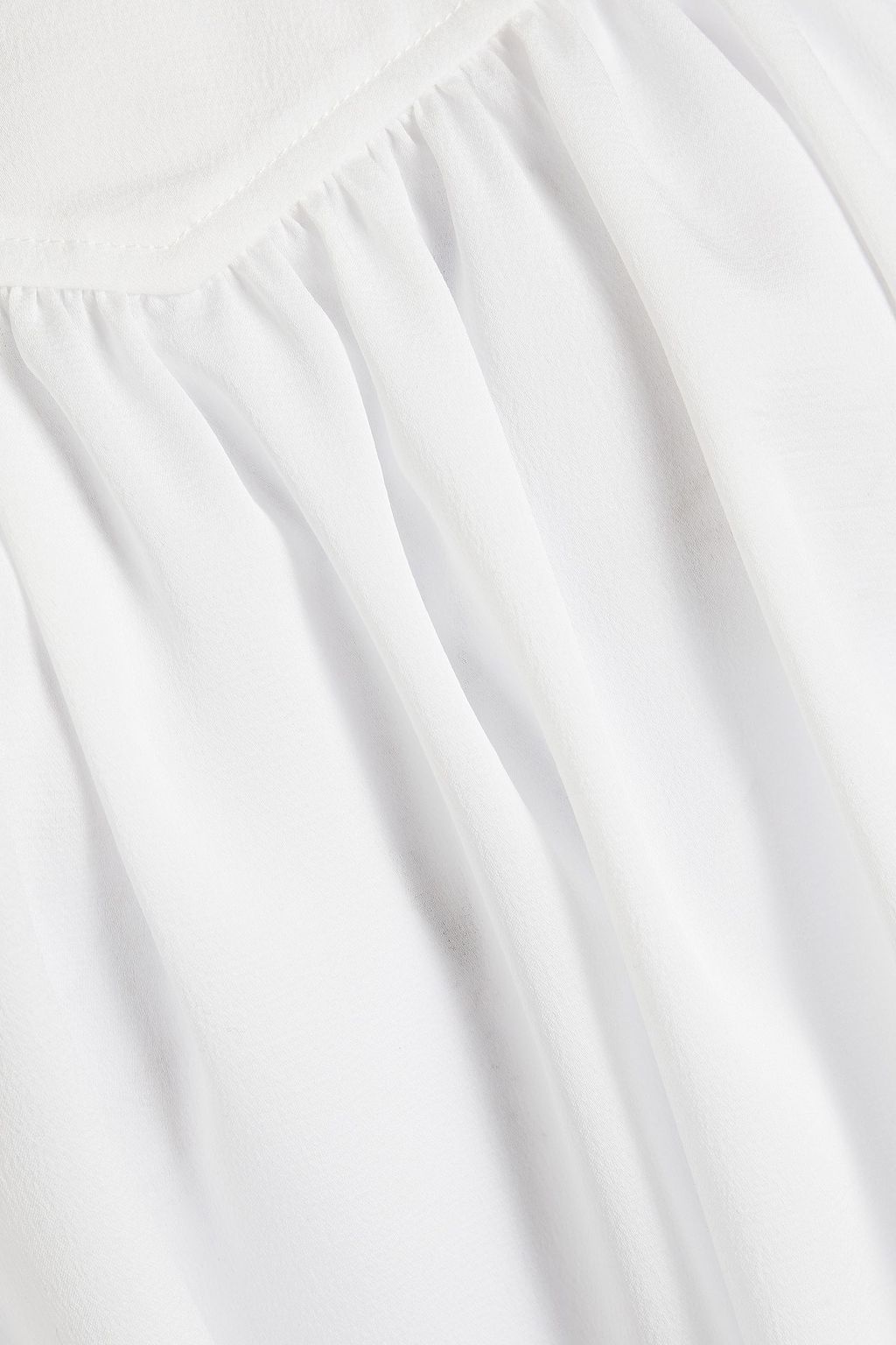 SEE BY CHLOÉ Gathered crepe top