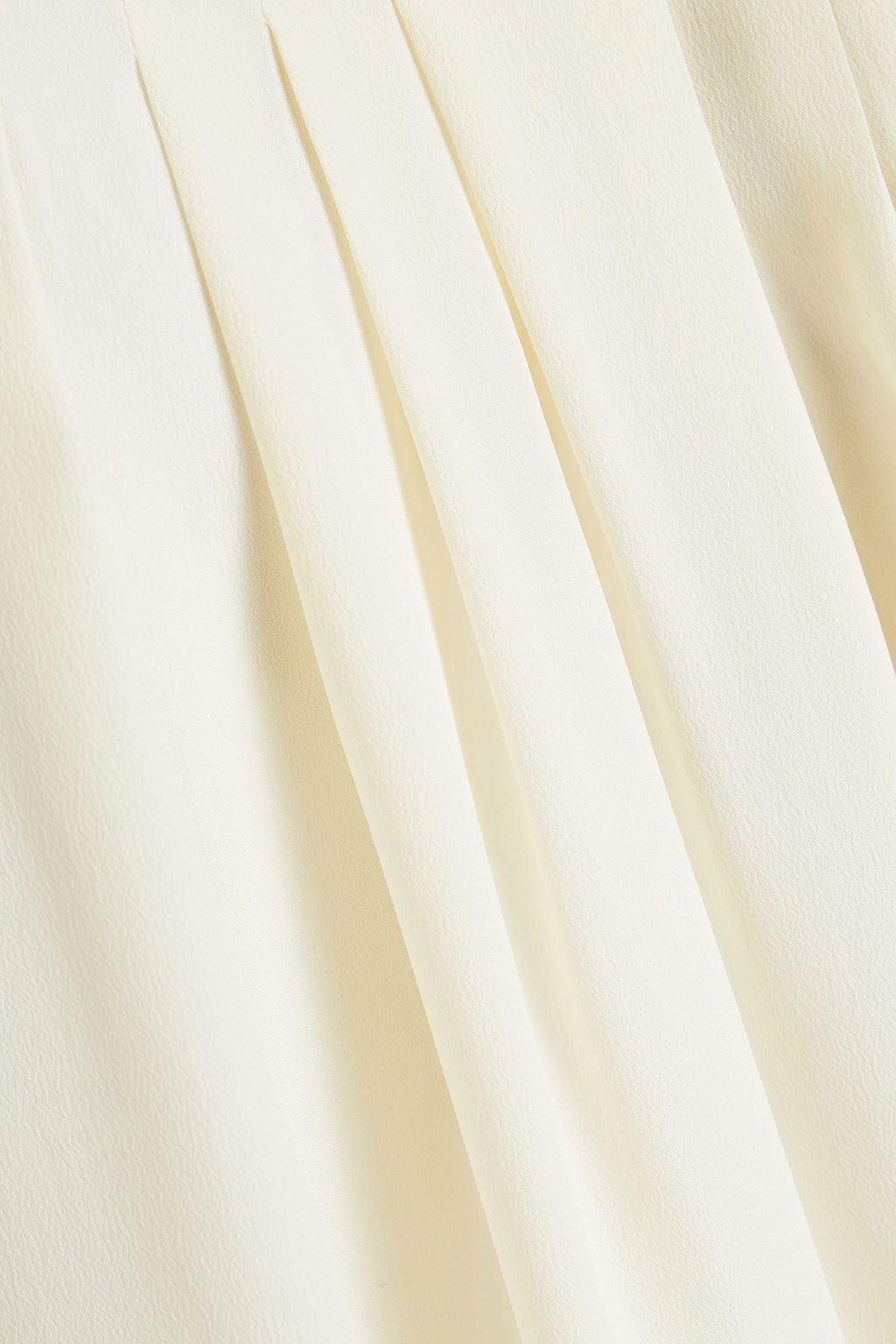 SEE BY CHLOÉ Pleated crepe de chine blouse