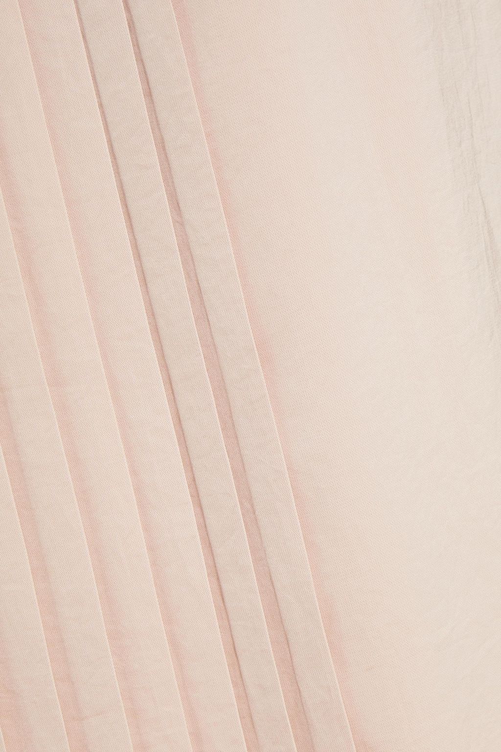 SEE BY CHLOÉ Pleated satin skirt