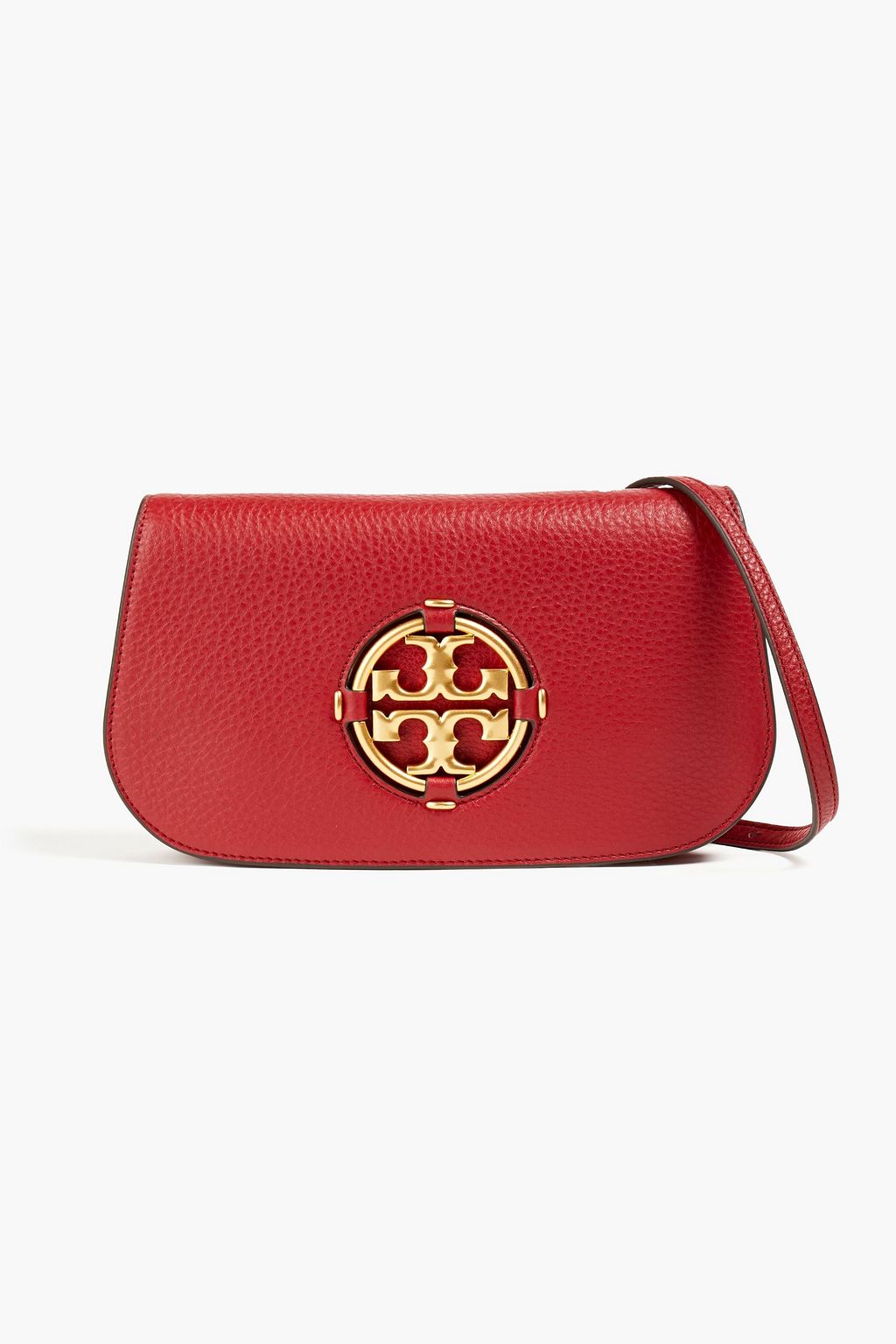 TORY BURCH Miller pebbled-leather shoulder bag | Sale up to 70% off | THE  OUTNET