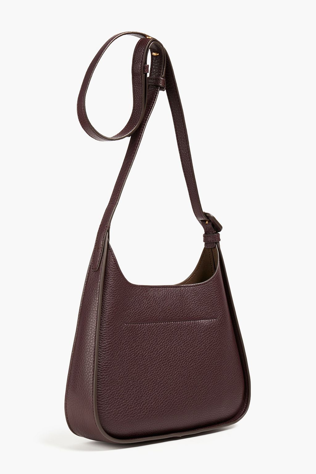 TORY BURCH Miller pebbled-leather shoulder bag